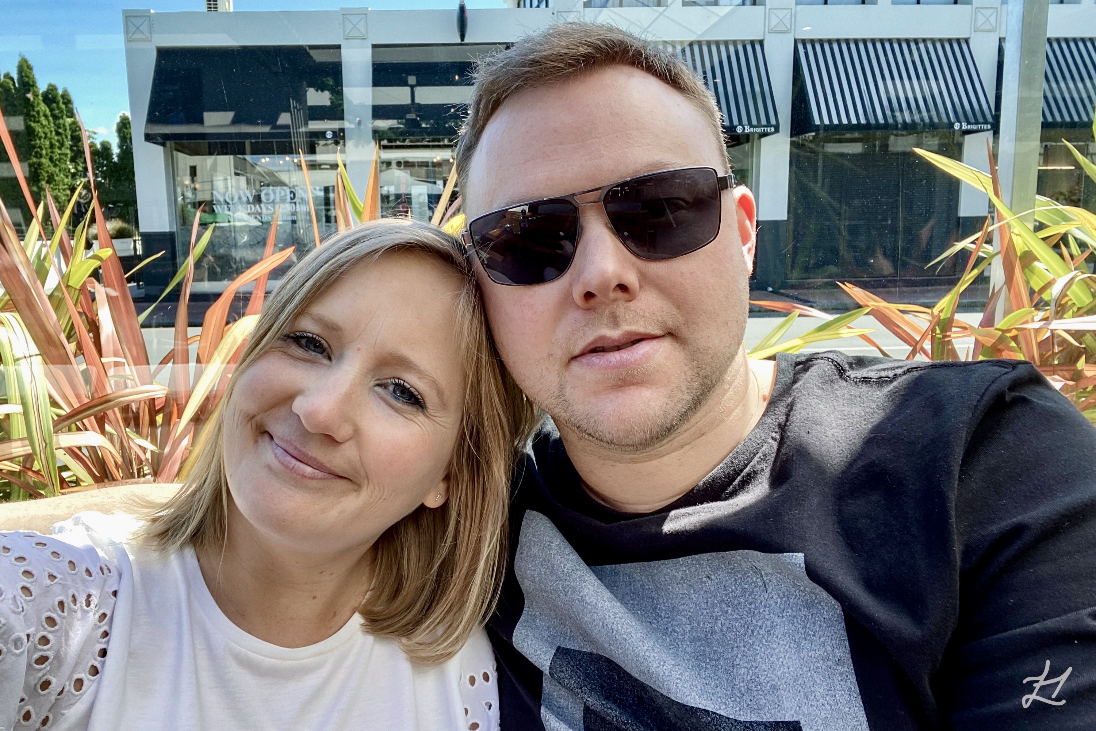 Jono and I at the start of our DEIVF cycle in Christchurch