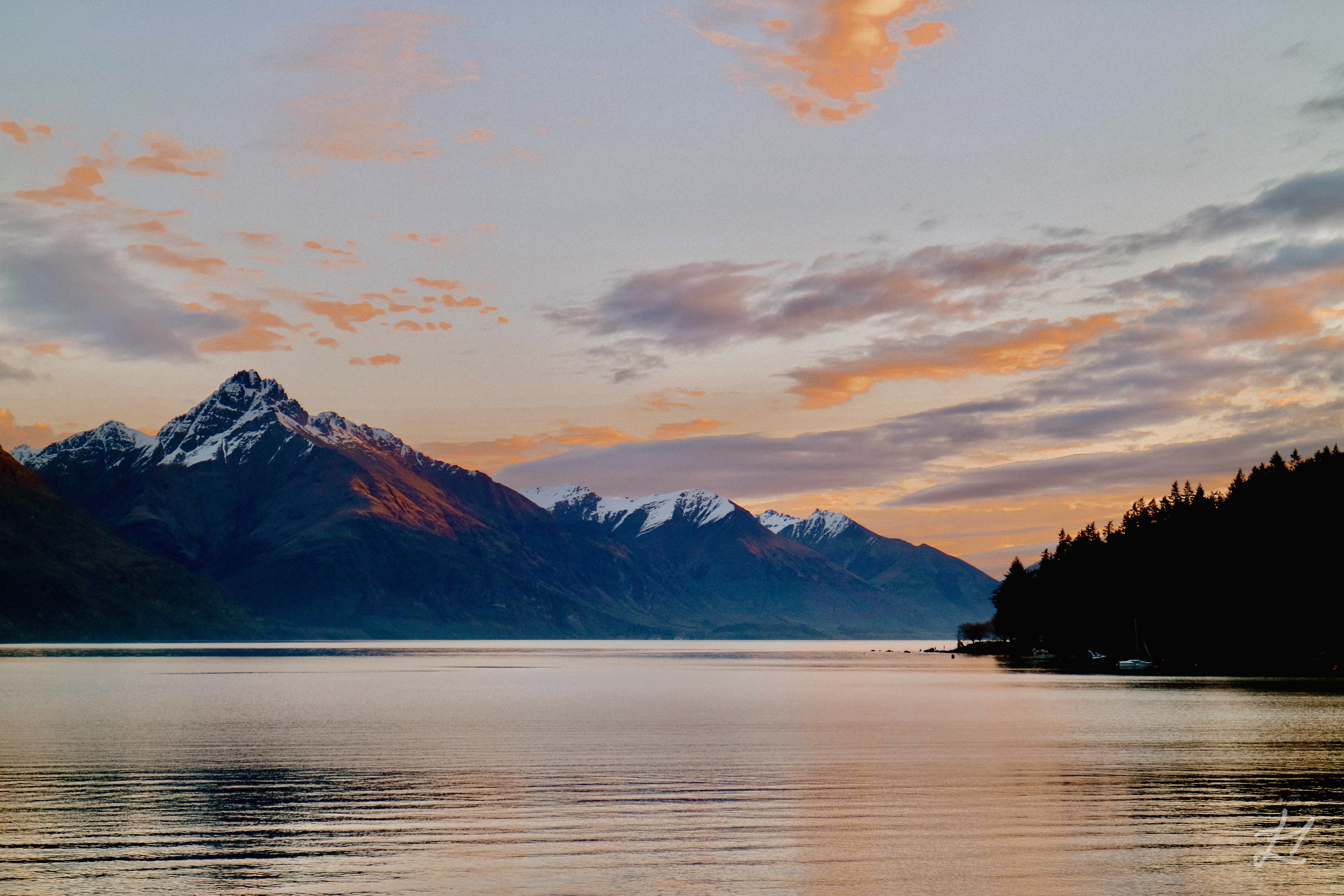 Lake Wakatipu Sunset