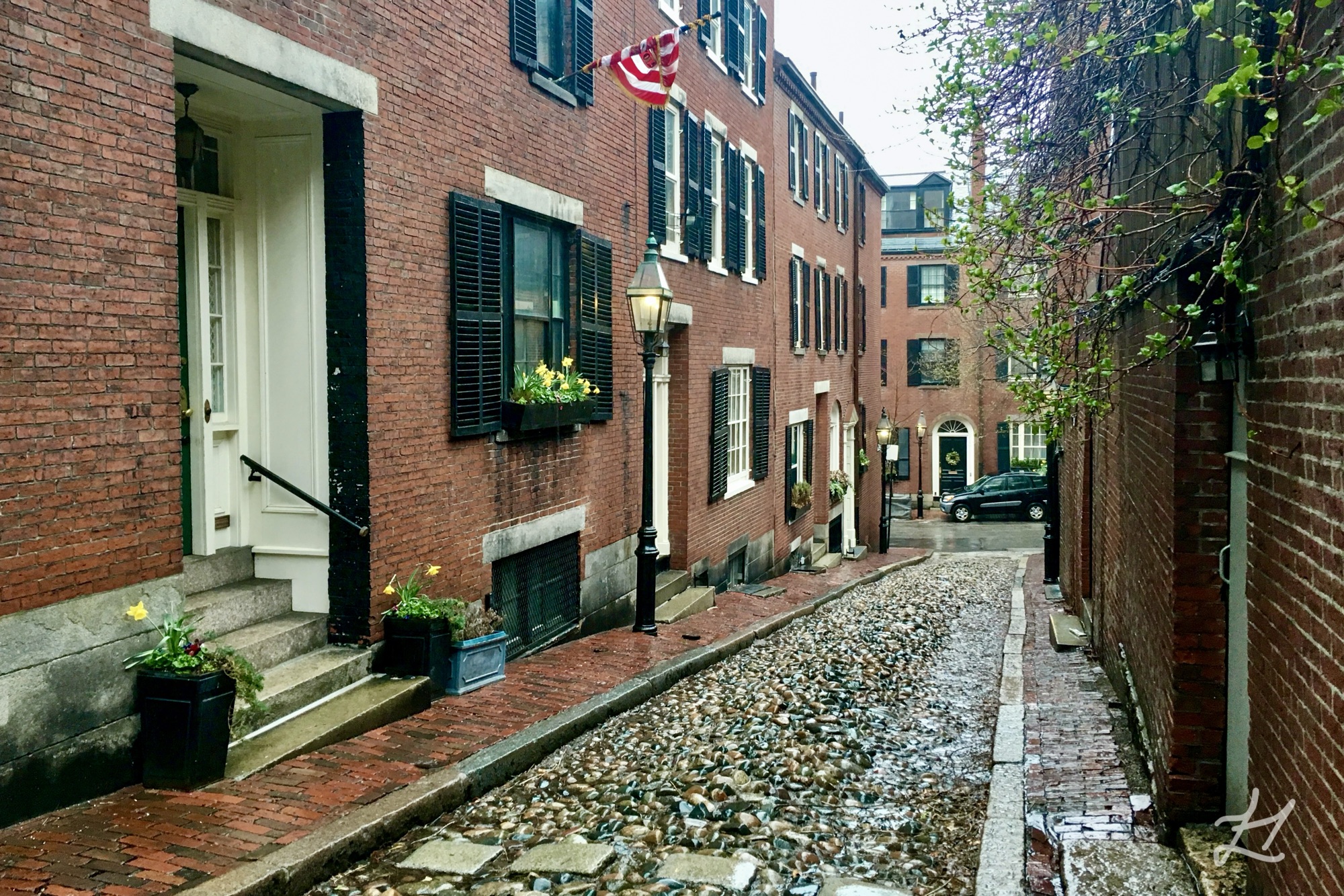 Acorn St in Boston