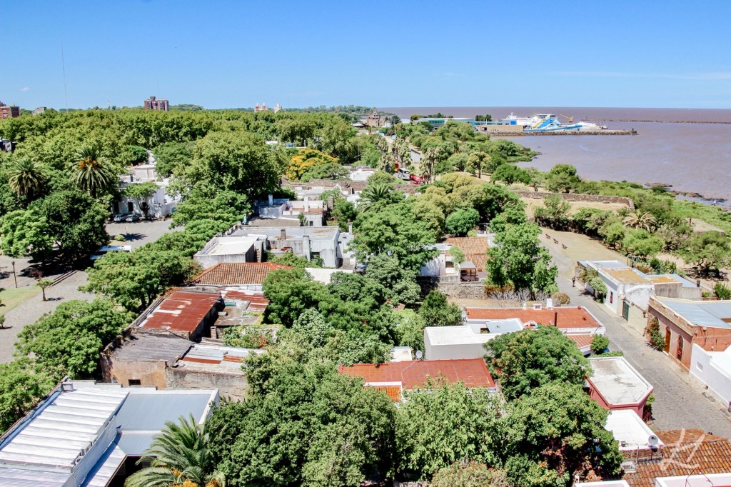 Colonia del Sacramento view from lighthouse