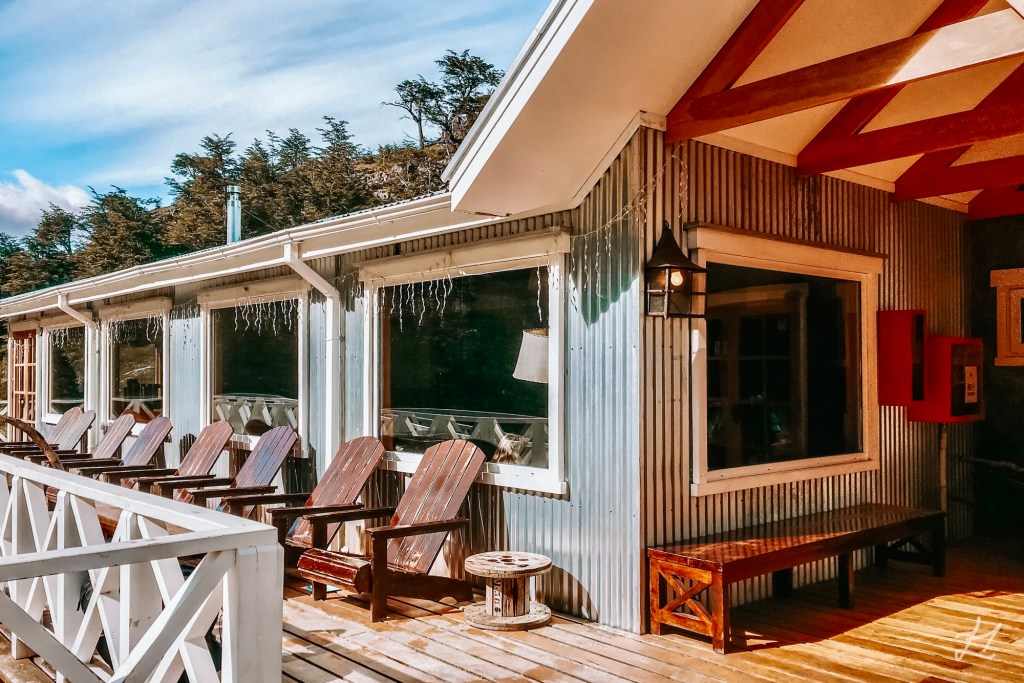 Refugio Grey in Torres del Paine National Park, Chile