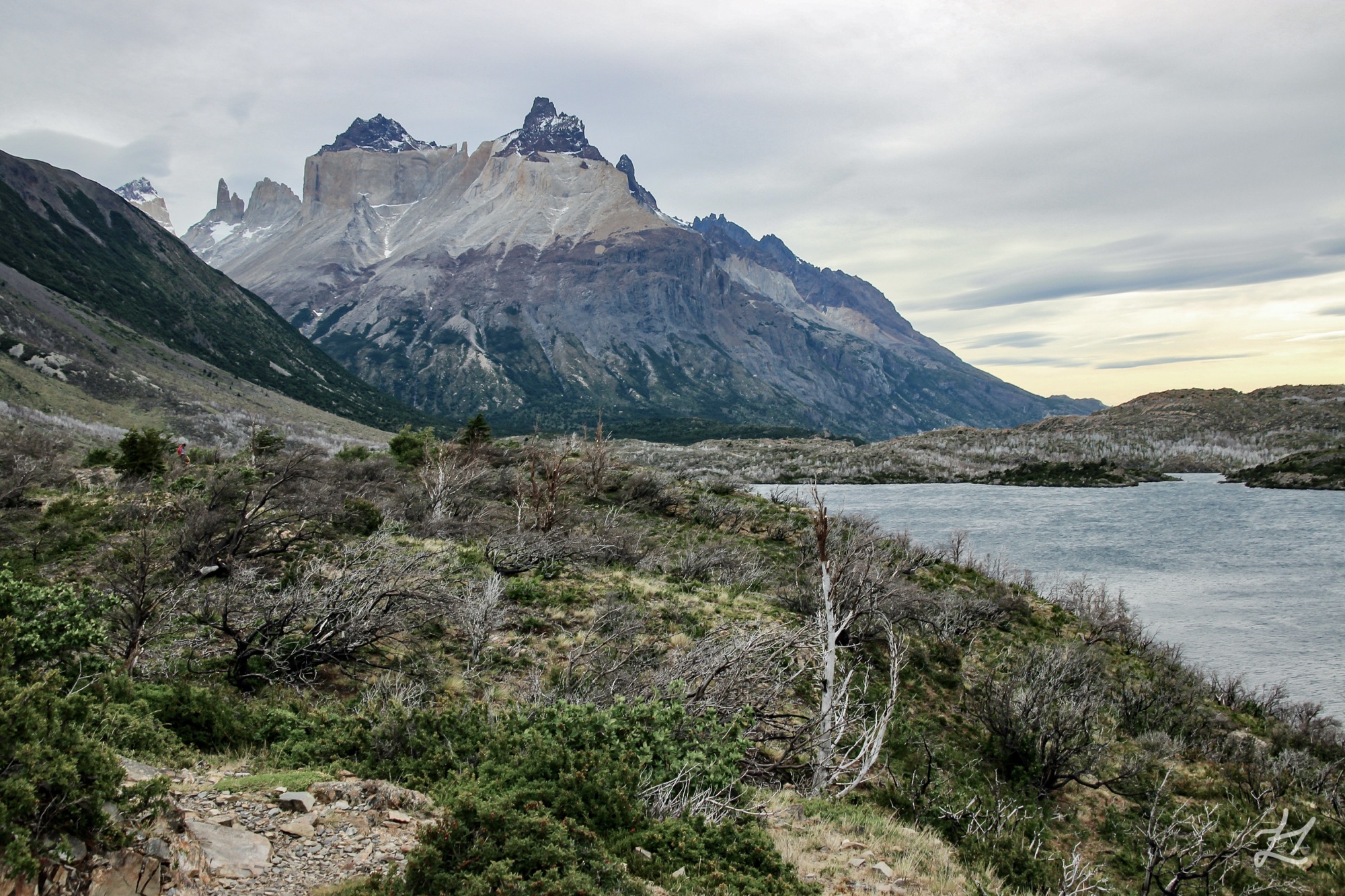 Los Cuernos in Torres del Paine National Park, Chile