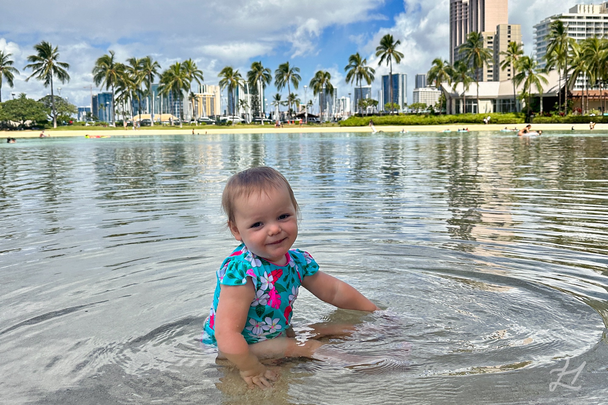 Kaydes at the Hilton Hawaiian Village Lagoon
