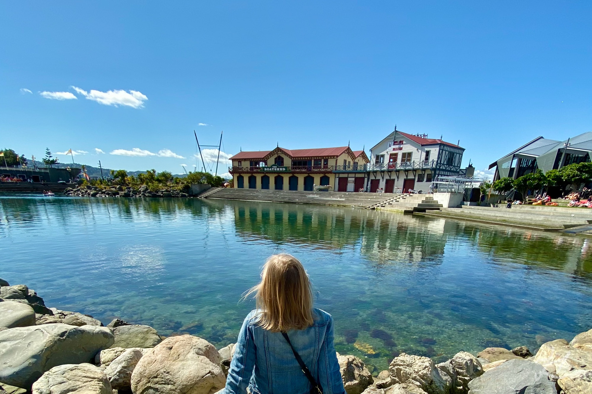 Me at Whairepo Lagoon, in Wellington