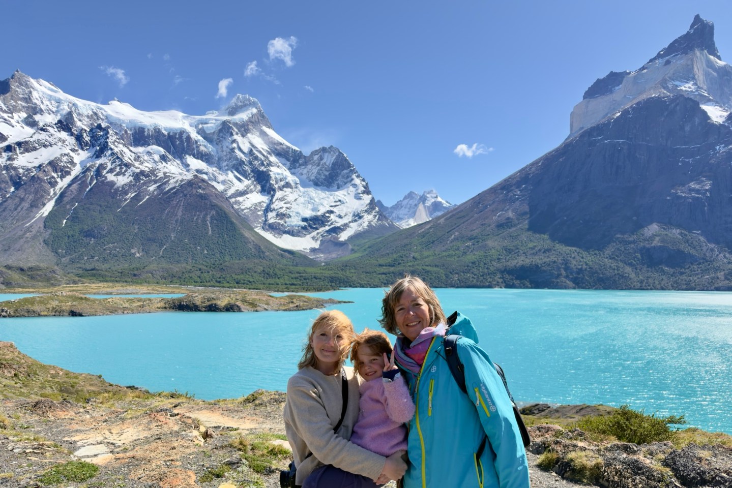 Three of us in Torres del Paine