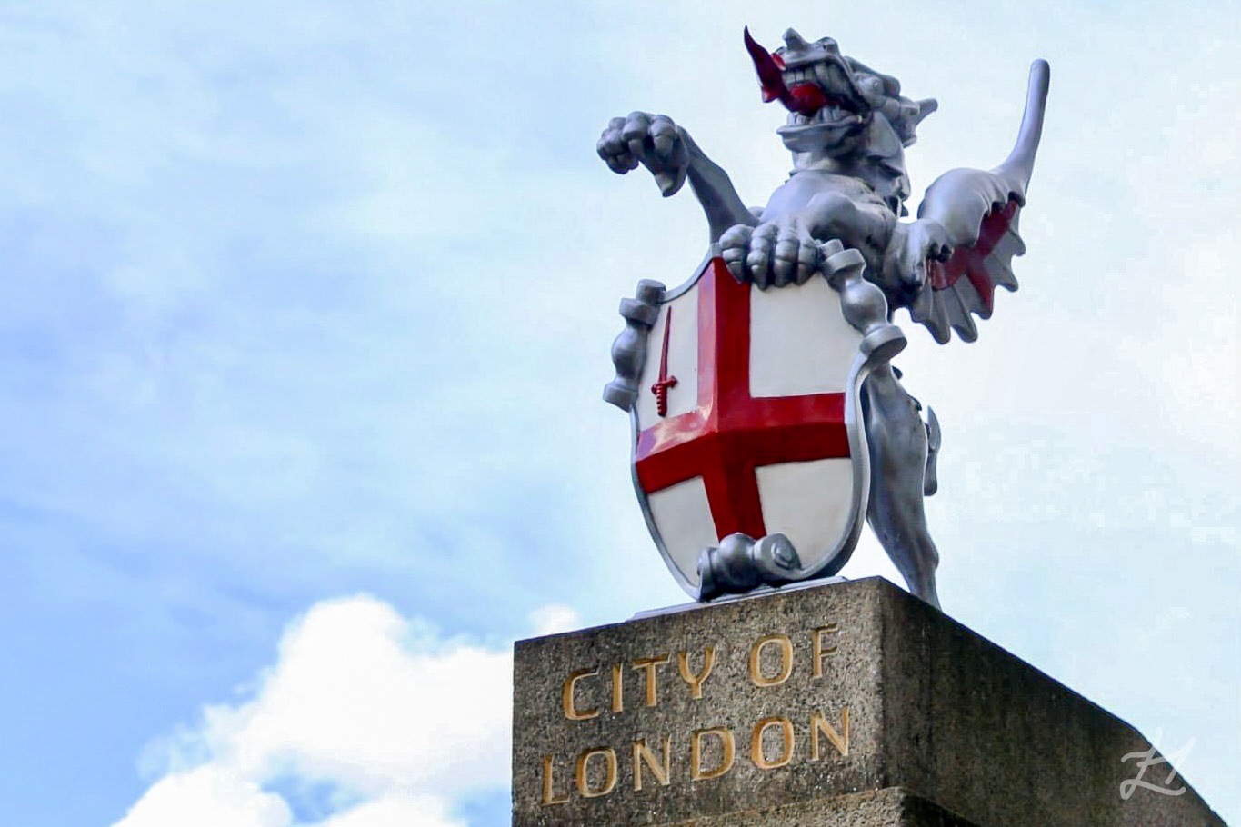 City of London dragon boundary mark