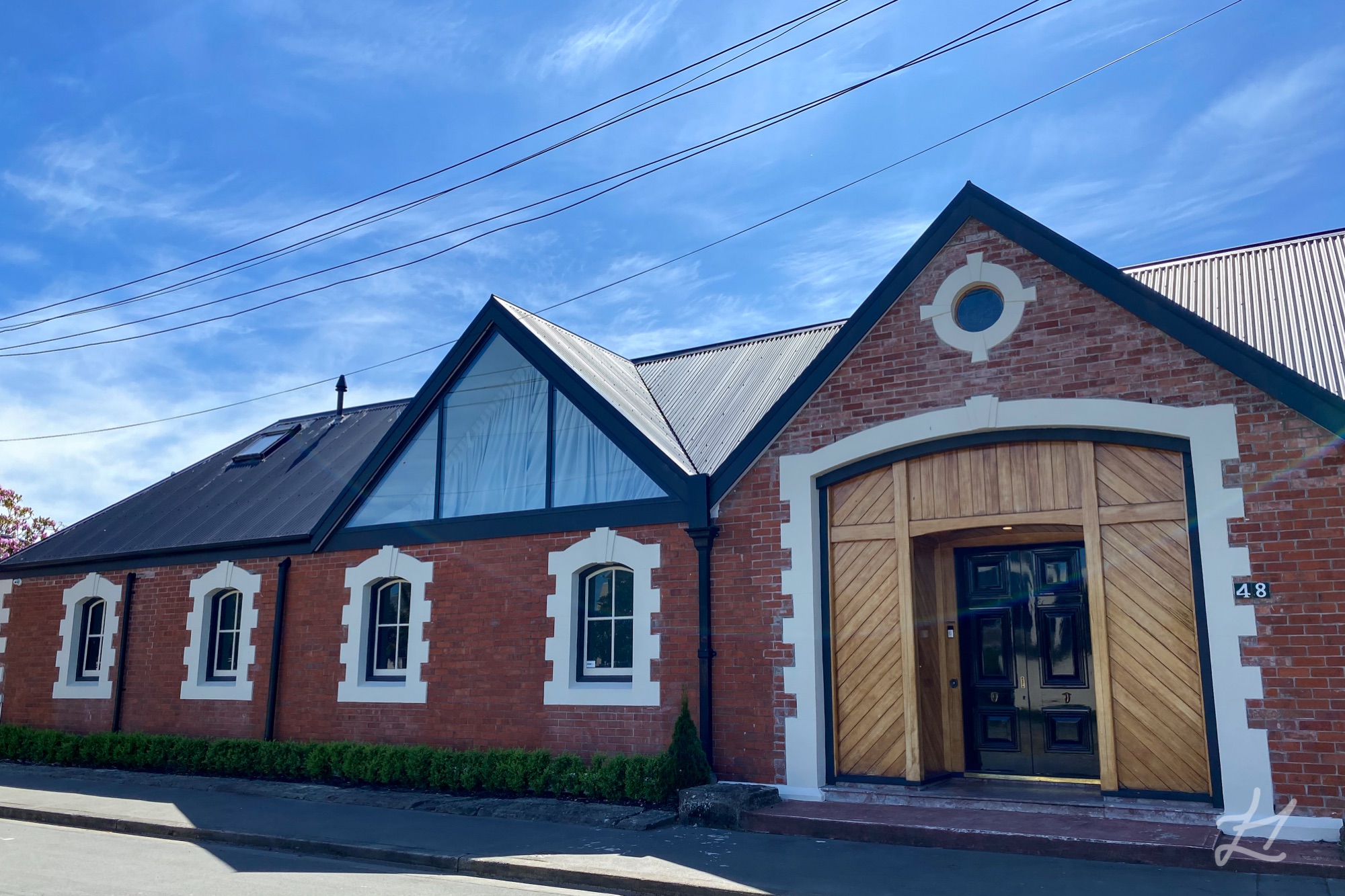 The Britten Stables exterior, Matai St Christchurch